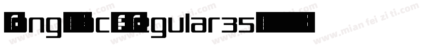Song(Mac) Regular35字体转换